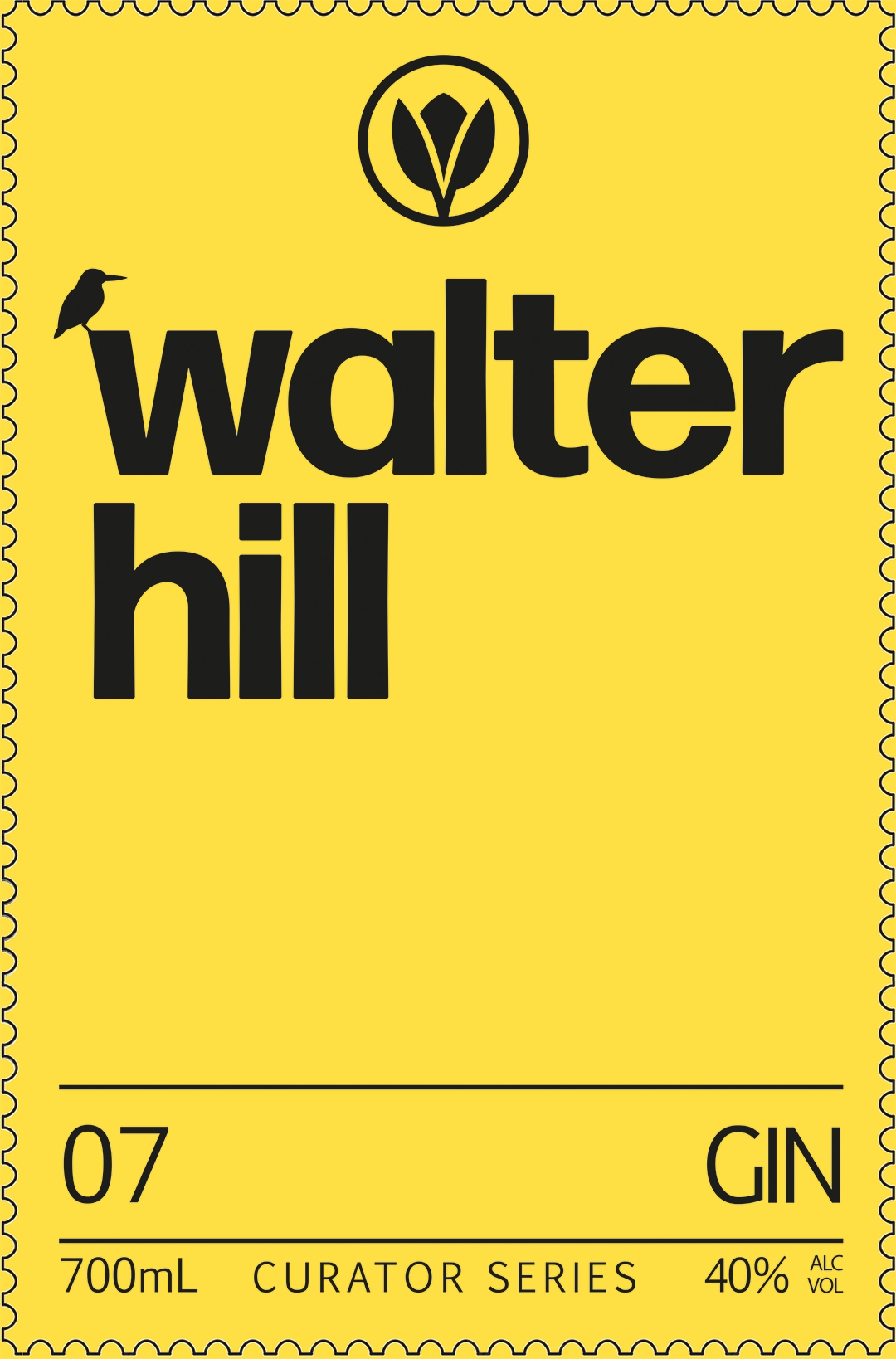 700ml Walter Hill 07 Gin
